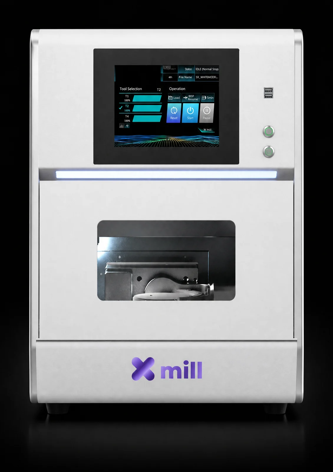 X mill Dry, front